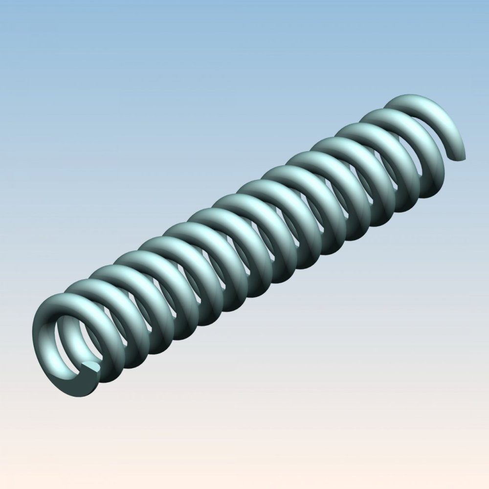 7071-1821-080 Нажимная пружина 30x6,5x150-16,5 WDG